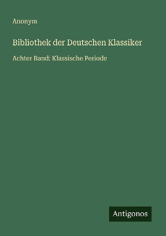 Bibliothek der Deutschen Klassiker