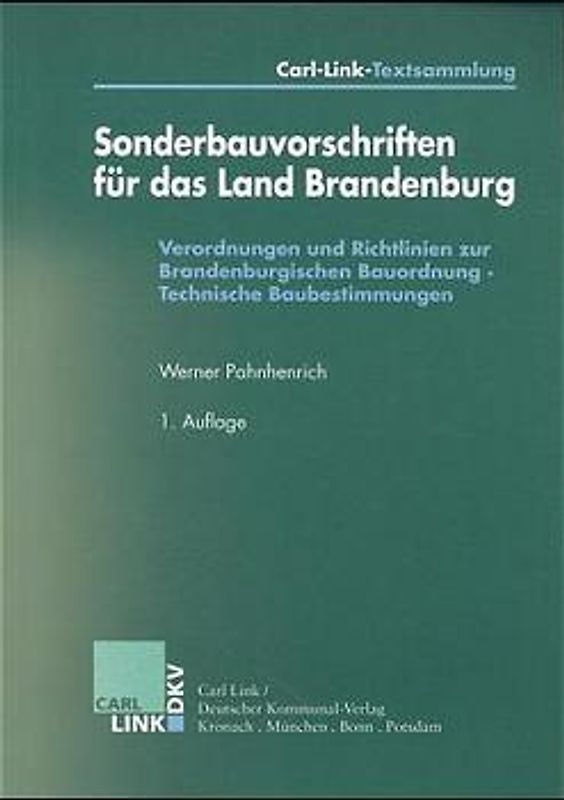 Sonderbauvorschriften für das Land Brandenburg
