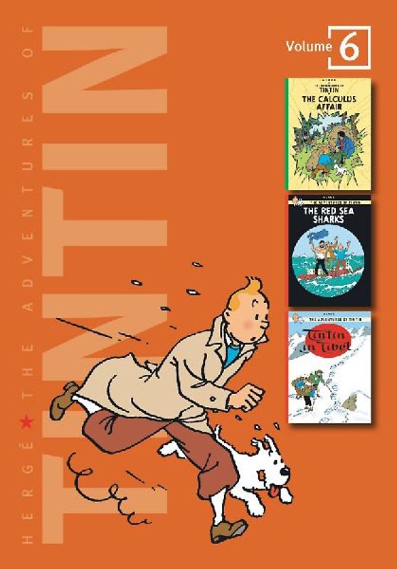 The Adventures of Tintin: Volume 6 (3 Original Classics in 1) - Hergé