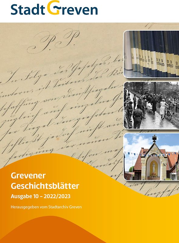 Grevener Geschichtsblätter Ausgabe 10 (2022/2023