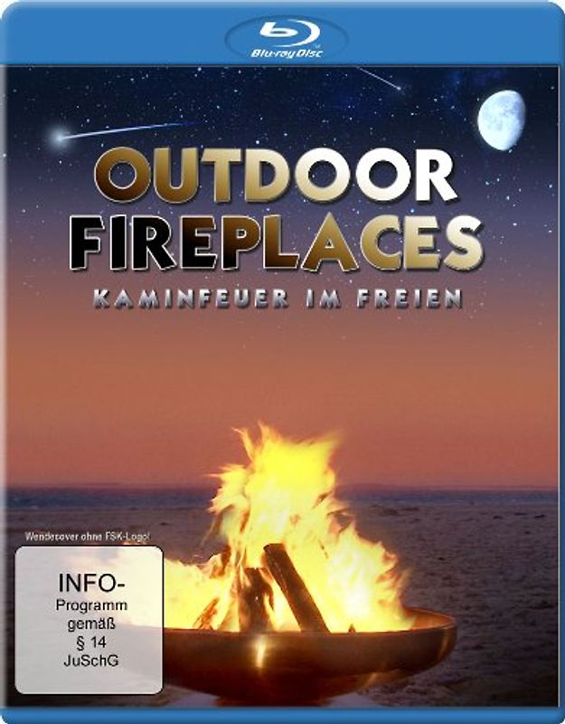 Outdoor Fireplaces - Kaminfeuer im Freien Blu-ray Disc