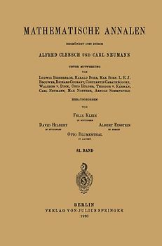 Mathematische Annalen