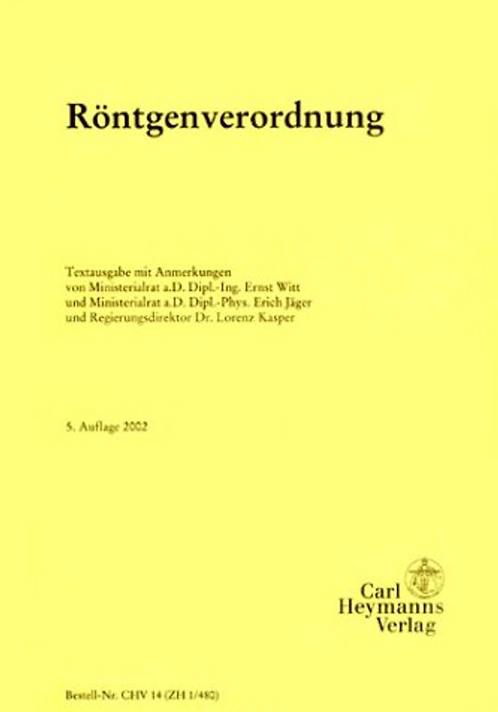 Röntgenverordnung