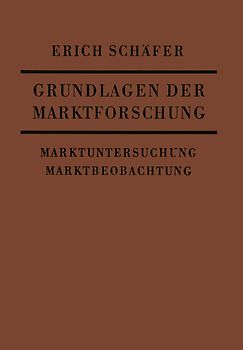 Grundlagen der Marktforschung