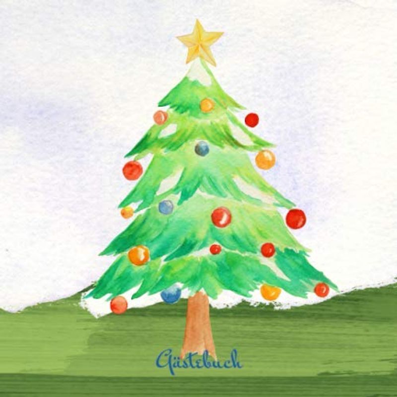 Gästebuch: für die Weihnachtsfeier