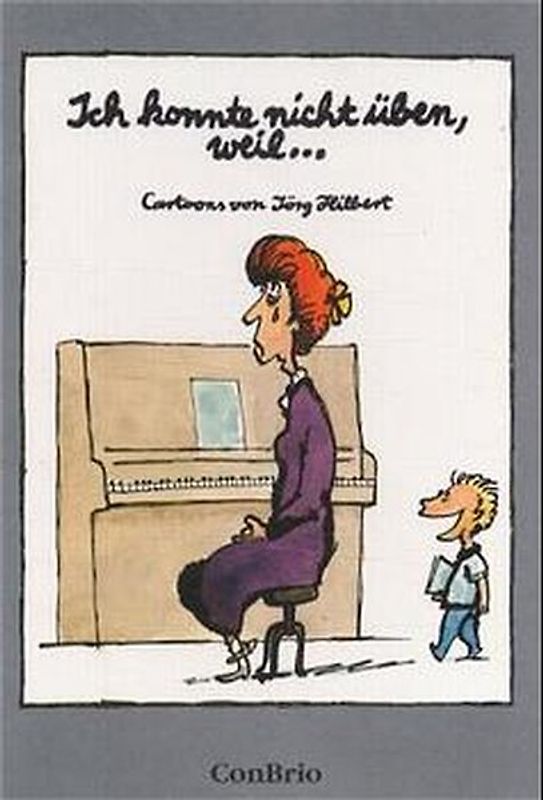 Ich konnte nicht üben, weil.... Cartoons