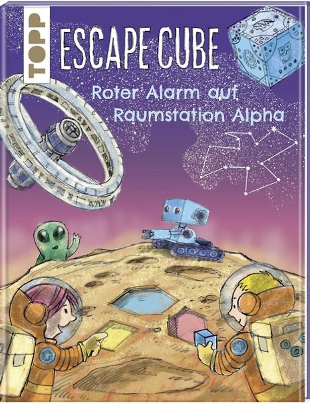 Escape Cube Kids Roter Alarm auf Raumstation Alpha