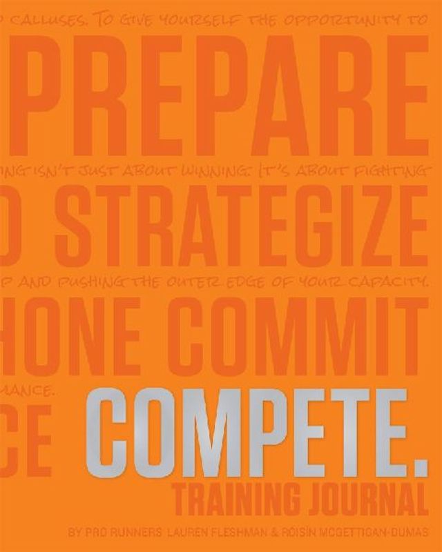 Compete Training Journal (Tangerine Edition)