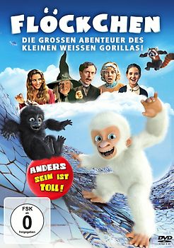 Flöckchen - Die großen Abenteuer des kleinen weißen Gorillas DVD