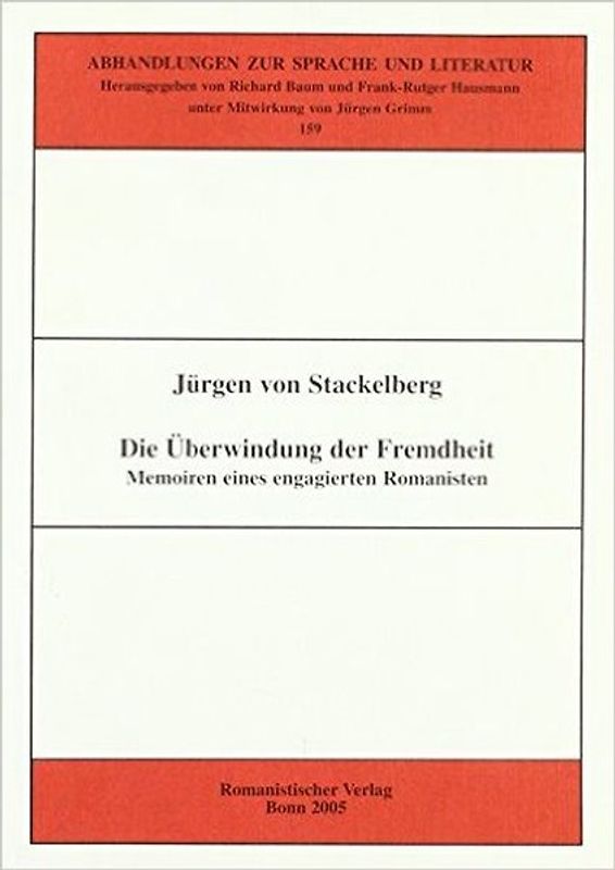 Die Überwindung der Fremdheit