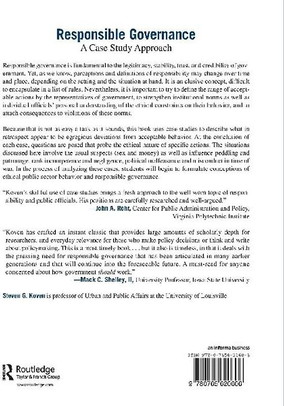 Responsible Governance