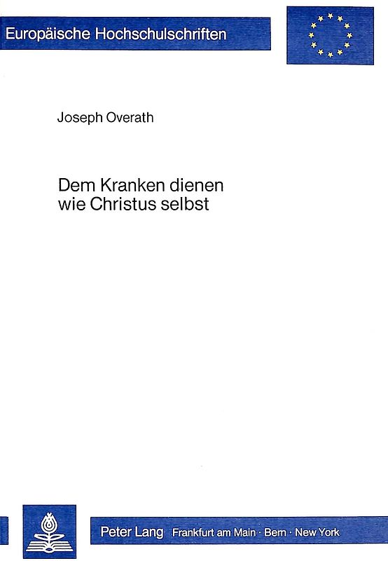 Dem Kranken dienen wie Christus selbst