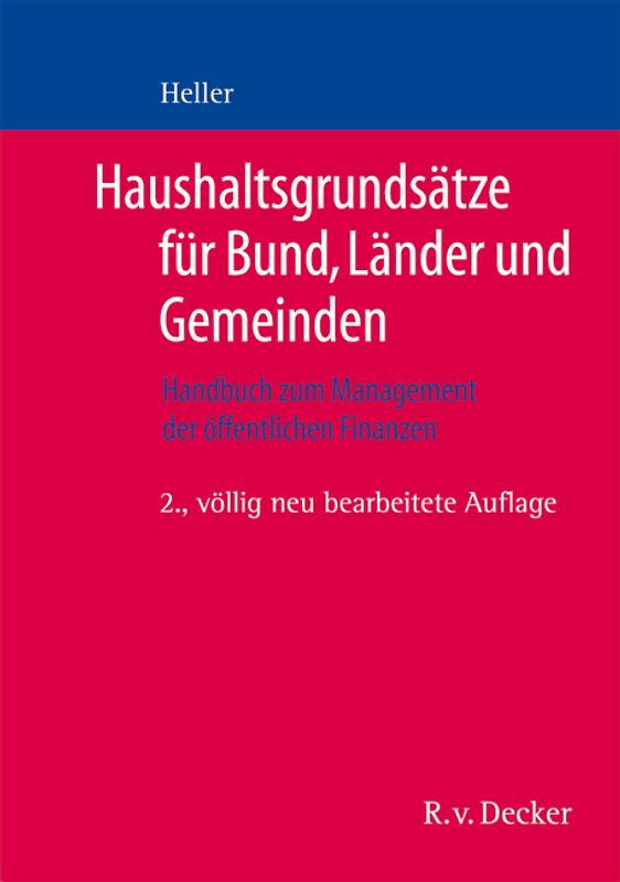Haushaltsgrundsätze für Bund, Länder und Gemeinden
