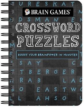 Brain Games - To Go - Crossword Puzzles (Chalkboard)