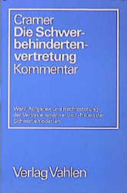 Die Schwerbehindertenvertretung