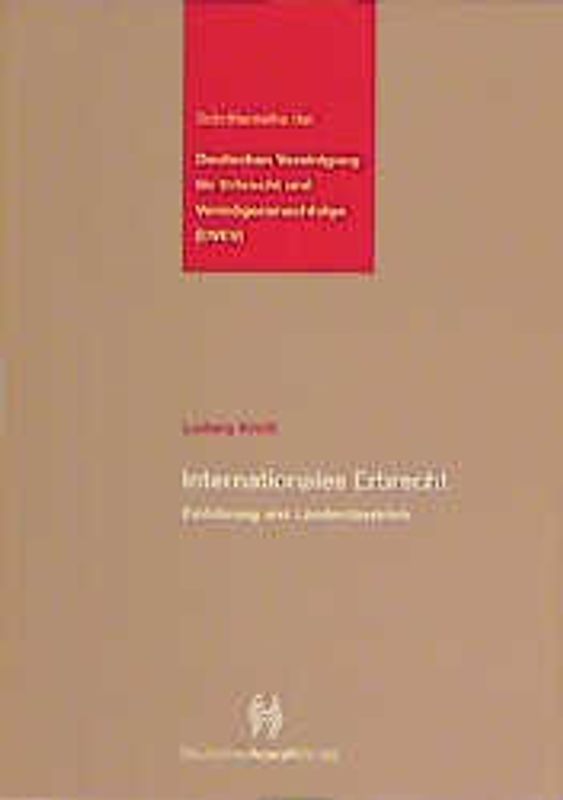 Internationales Erbrecht