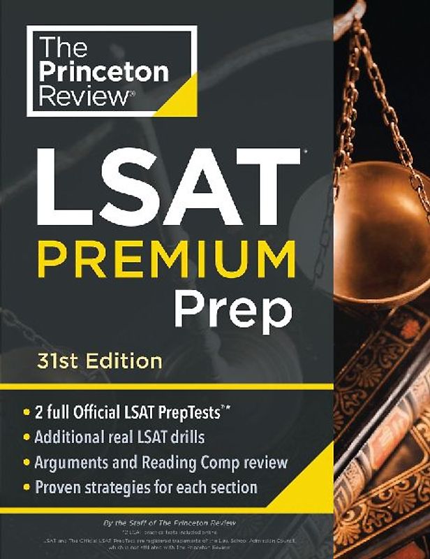 Princeton Review LSAT Premium Prep, 31st Edition