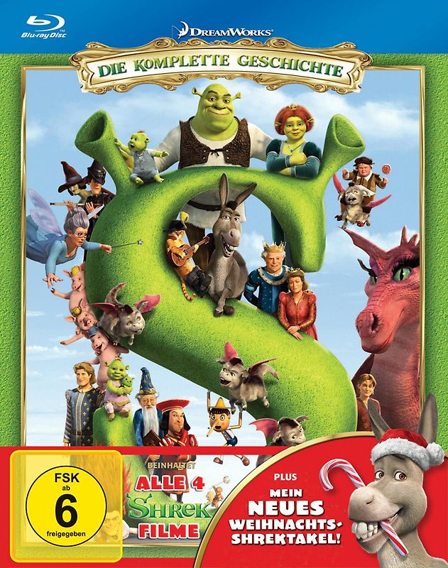 Shrek 1-4: Die komplette Shrekologie Blu-ray Disc