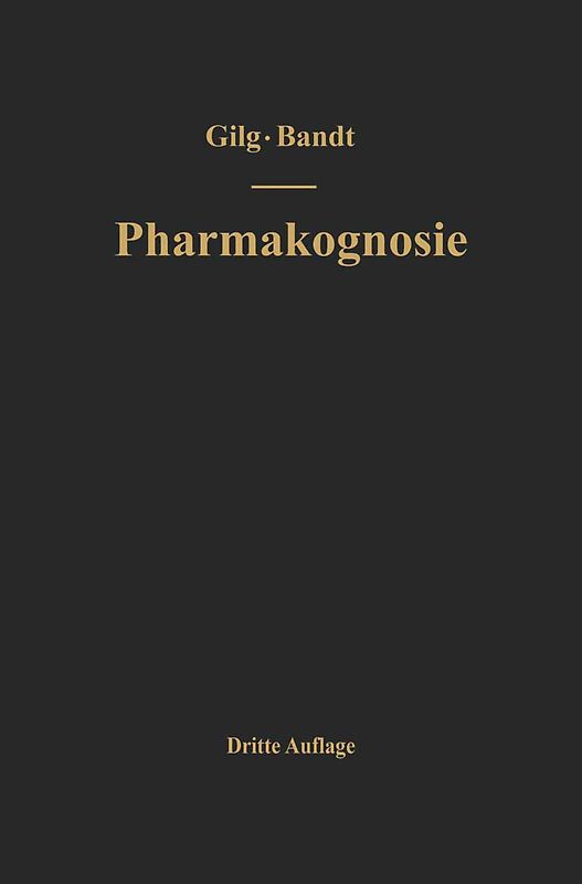 Lehrbuch der Pharmakognosie