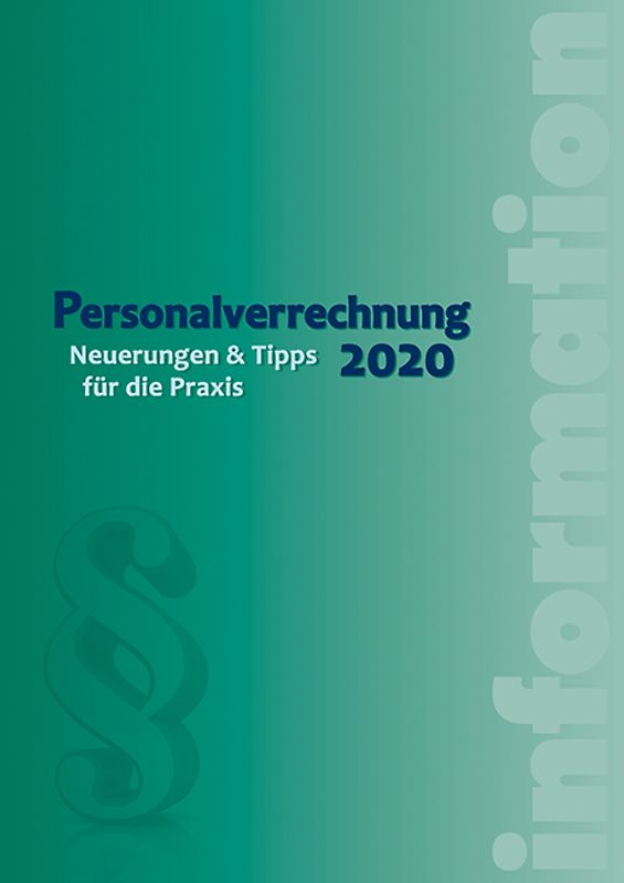 Personalverrechnung 2020