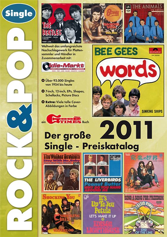 Der große Rock& Pop Single Preiskatalog 2011