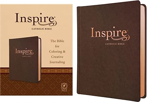 Inspire Catholic Bible: New Living Translation, For Coloring & Creative Journaling