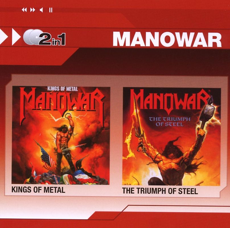 Manowar - Kings of Metal/Triumph of Steel (2in1)