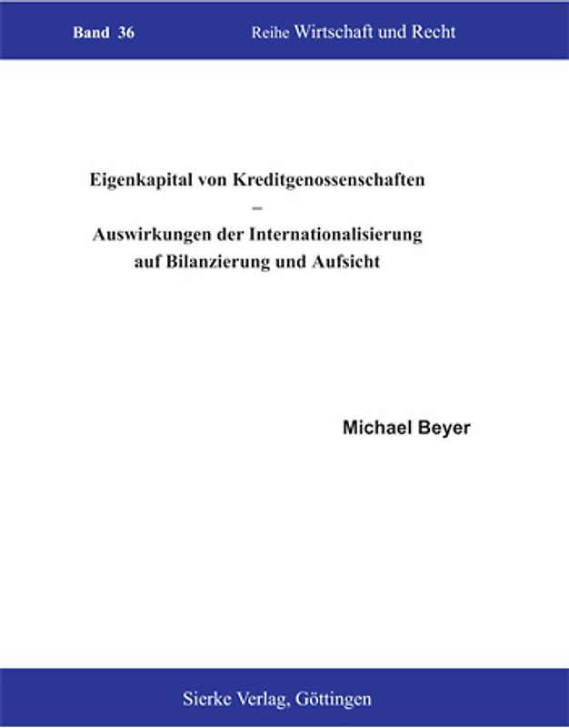 Eigenkapital von Kreditgenossenschaften