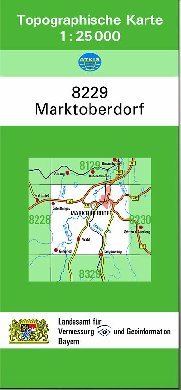 TK25 8229 Marktoberdorf