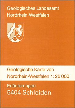Geologische Karten von Nordrhein-Westfalen 1:25000 / Schleiden