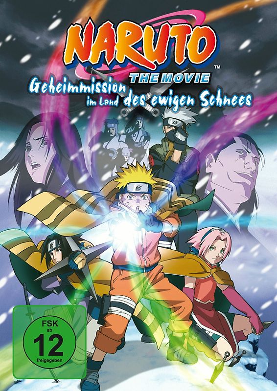 Naruto - The Movie - Geheimmission im Land des ewigen Schnees DVD