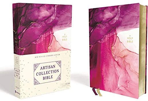NRSV, Artisan Collection Bible, Cloth over Board, Pink, Art Gilded Edges, Comfort Print