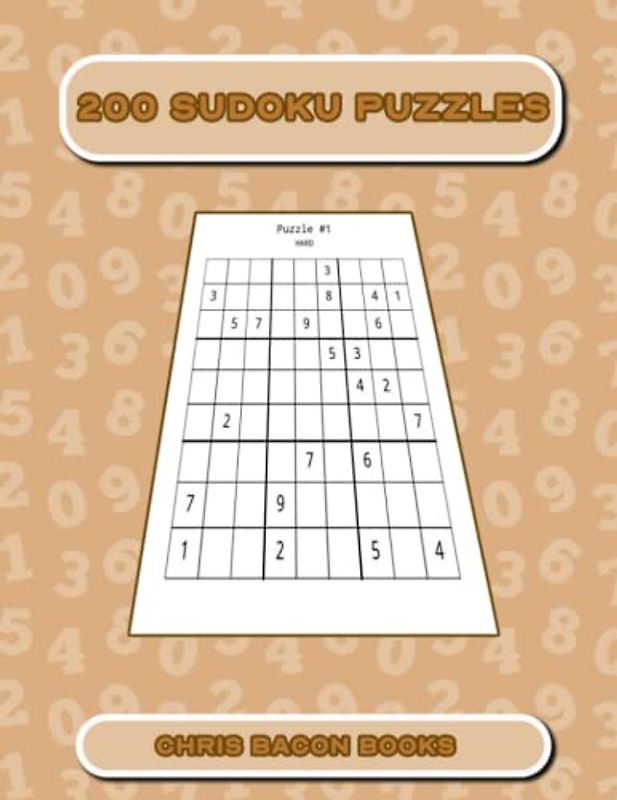 200 SUDOKU PUZZLES: 200 Hard Large Print Puzzles To Pass The Hours During The Long Dark Nights