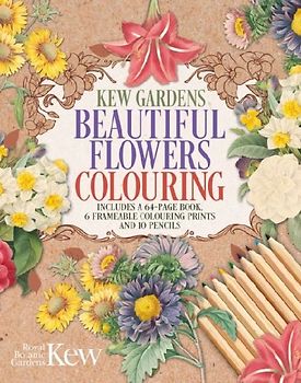 The Kew Gardens Beautiful Flowers Colouring Kit