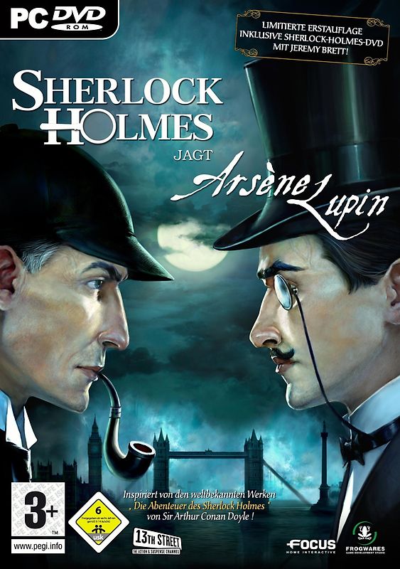 Sherlock Holmes jagt Arsene Lupin (Hammerpreis) PC Spiele