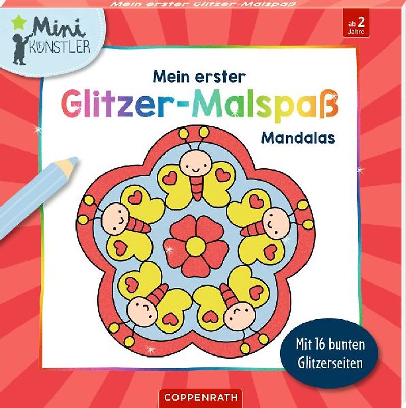 Mein erster Glitzer-Malspaß - Mandalas