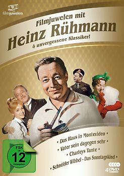 Filmjuwelen mit Heinz Rühmann: 4 unvergessene Klassiker! [4 DVDs] DVD