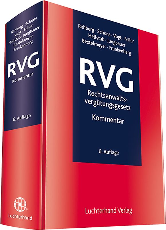 RVG - Rechtsanwaltsvergütungsgesetz