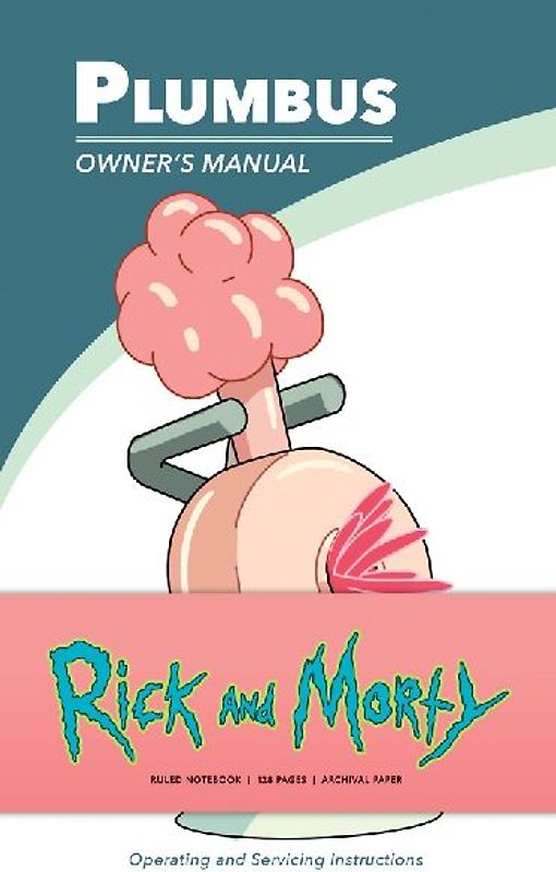 Rick and Morty: Ruled Notebook
