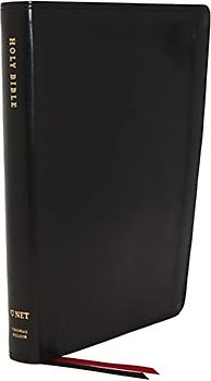 NET Bible, Thinline, Leathersoft, Black, Comfort Print: Holy Bible
