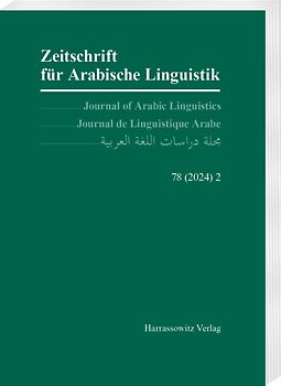Zeitschrift für Arabische Linguistik 78 (2024/2)