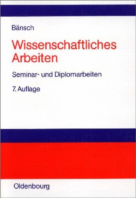 Wissenschaftliches Arbeiten