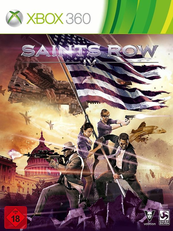 Saints Row IV [Collector's Edition inkl. Figur, Dubstep Gun, Doomsday Button] Xbox 360