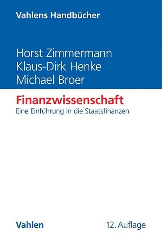 Finanzwissenschaft