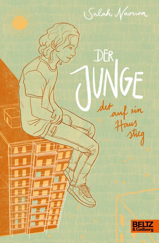 Der Junge, der auf ein Haus stieg