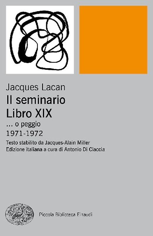 Il seminario. Libro XIX... o peggio. 1971-1972