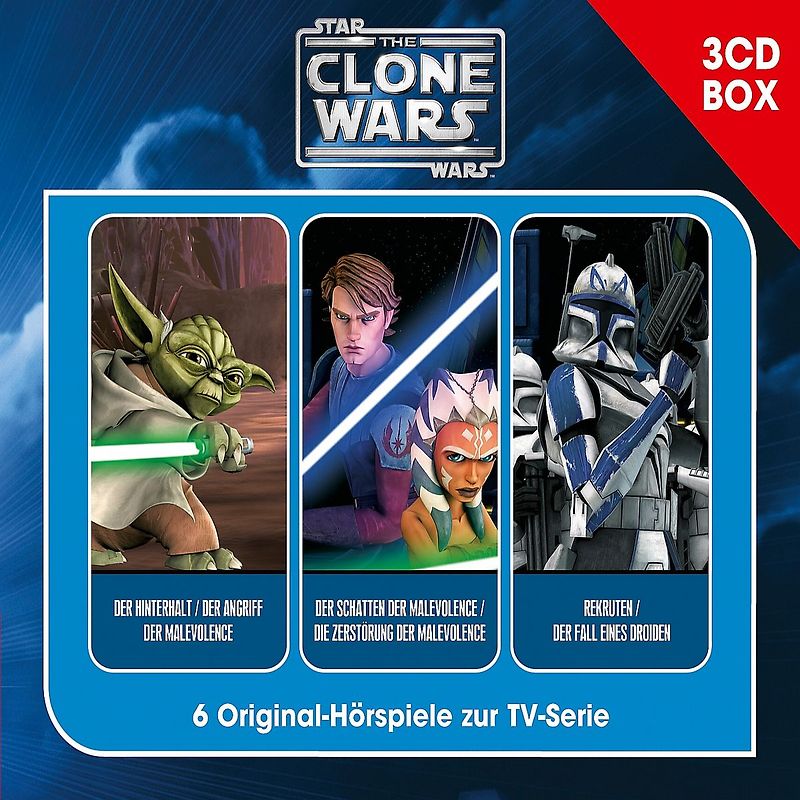Clone Wars,the - The Clone Wars - 3-CD Hörspielbox Vol.1
