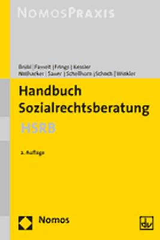 Handbuch Sozialrechtsberatung - HSRB