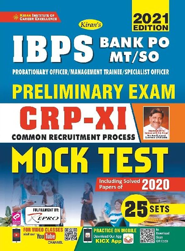 IBPS Bank PO MT SO CRP-X Mock Test (English)-25 sets 2021-Repair Old 3093