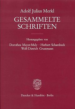 Gesammelte Schriften. 3 Bände (6 Teilbände).